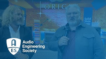 AES 2022 — Tim Thompson on the Argosy Desk for SSL ORIGIN 16