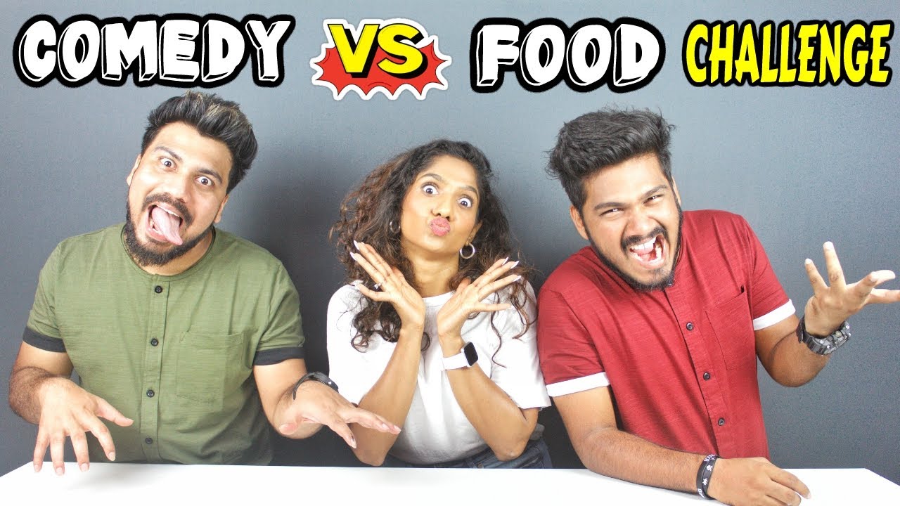 COMEDY FOOD CHALLENGE WITH JAMIE LEVER | JOHNNY LEVER | COMEDY + FOOD ...