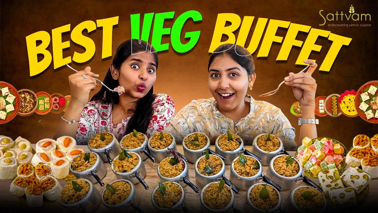 Ultimate Vegetarian Buffet | Sattvam | Best Buffets in Hyderabad | Classic TV