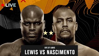 🔴 UFC Fight Night: LEWIS VS NASCIMENTO | Live! #ufc #blackbeast