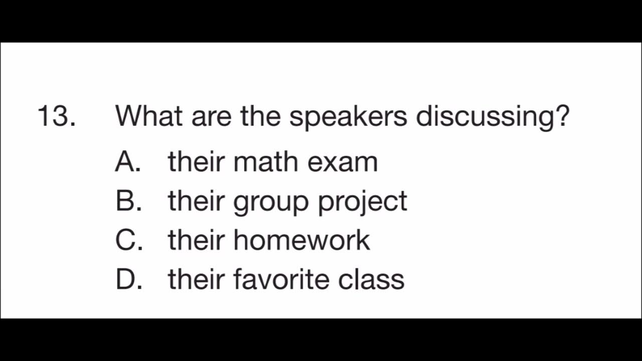 LISTENING SECTION MICHIGAN TEST (SAMPLE TEST) YouTube