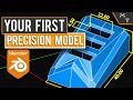 Your First Precision Model To 3D Print | Learning Blender 2.9+ Through Precision Modeling | Part- 19