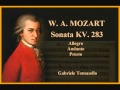 Mozart Sonata K. 283 - Gabriele Tomasello, piano.