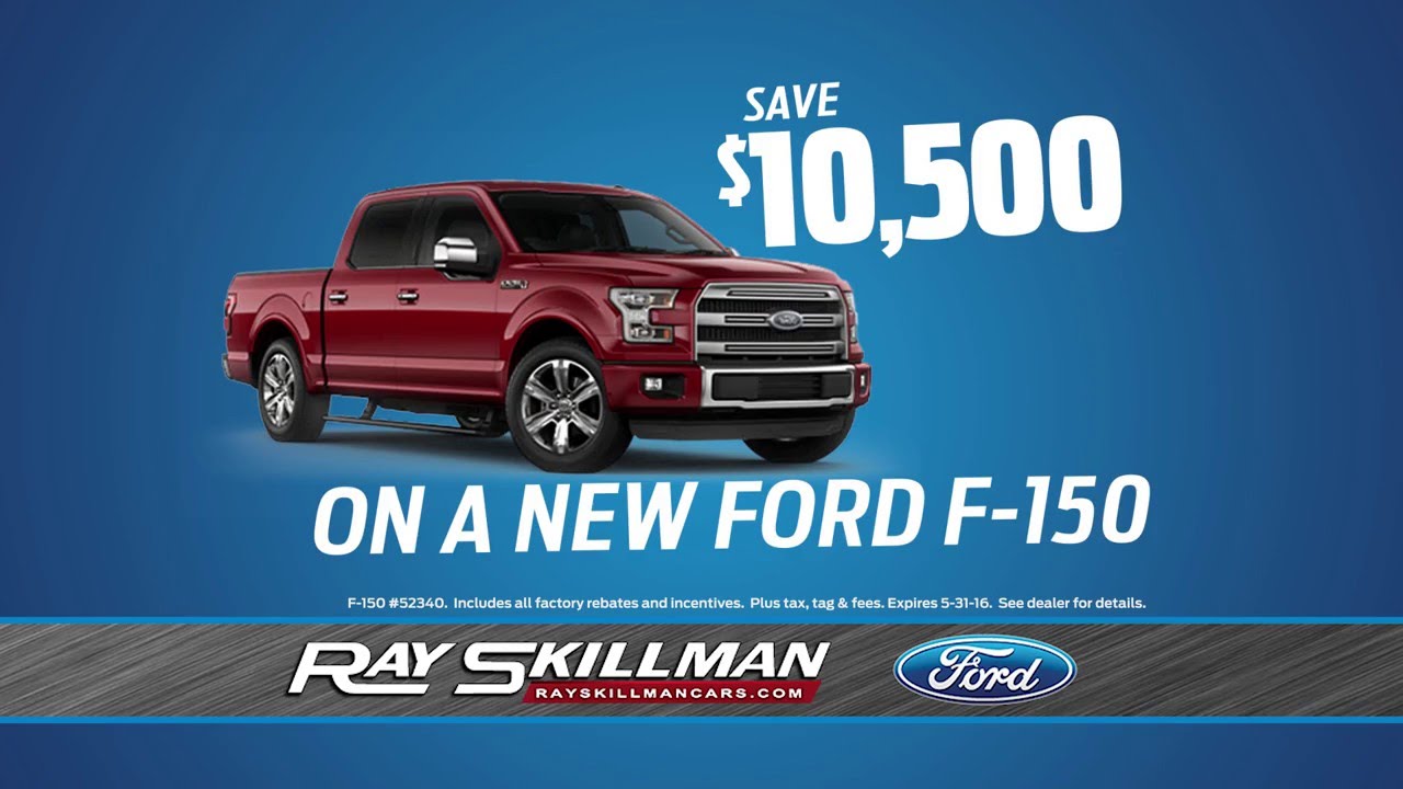 Ray Skillman Ford Smart Bonus Cash YouTube