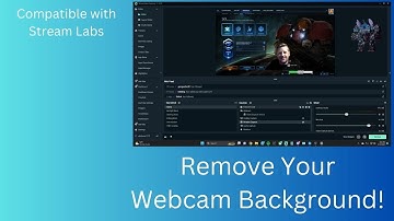 How To clear your webcam background for Stream Labs with one free program