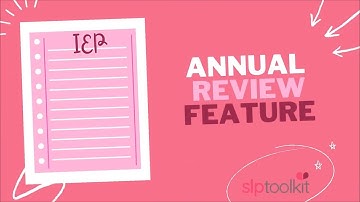 Introducing our new Annual Review Feature.