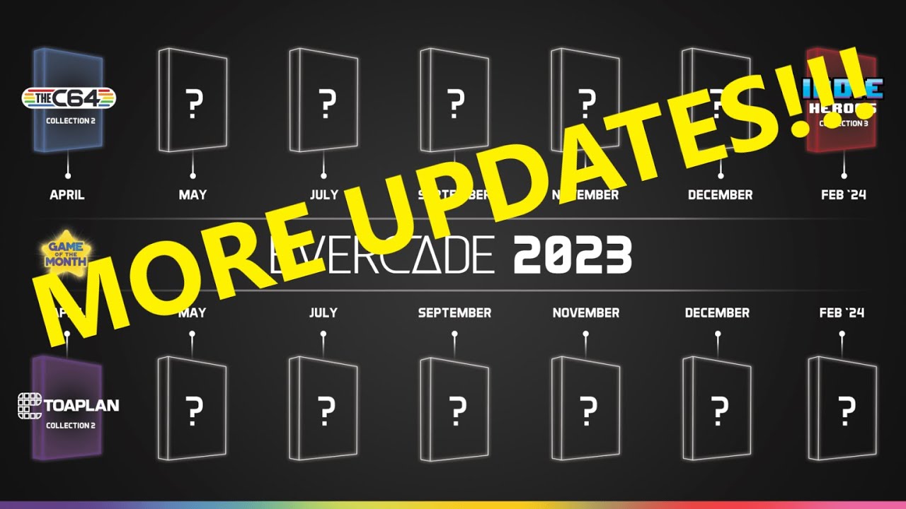 Evercade News Update 2023 Plans, New Cartridges, Game Of The Month