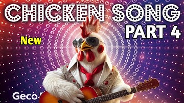J. Geco - CHICKEN SONG NEW REMIX 2025 | Part 4 | The hens Song & Chicken Dancing Song 4 | 2025 #4