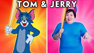 Tom and Jerry Phiên Bản Đời Thực | Bắt Chước Phim Hoạt Hình Của Tuổi Thơ | Woa Parody Vietnam