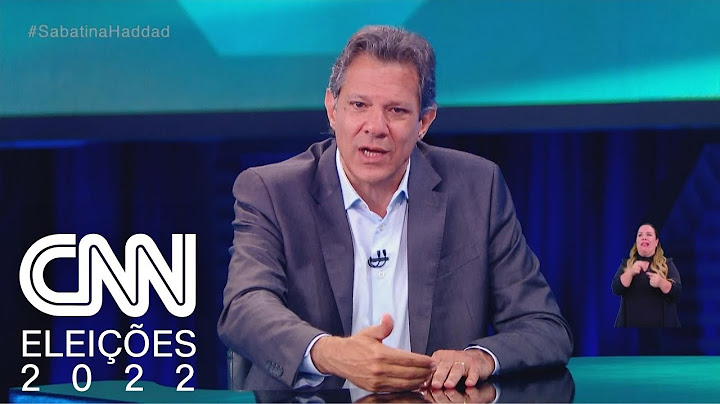 Fernando Haddad faz considerações finais da entrevista | CNN BRASIL