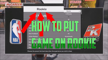 NBA 2K18 HOW TO PUT YOUR GAME ON ROOKIE GLITCH! 100% WORKS!