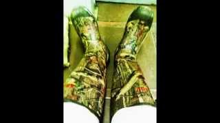 My Cabela's Scent-Free 400-gram Thinsulate™ Rubber Boots Seclusion 3D® with thick felt insoles.