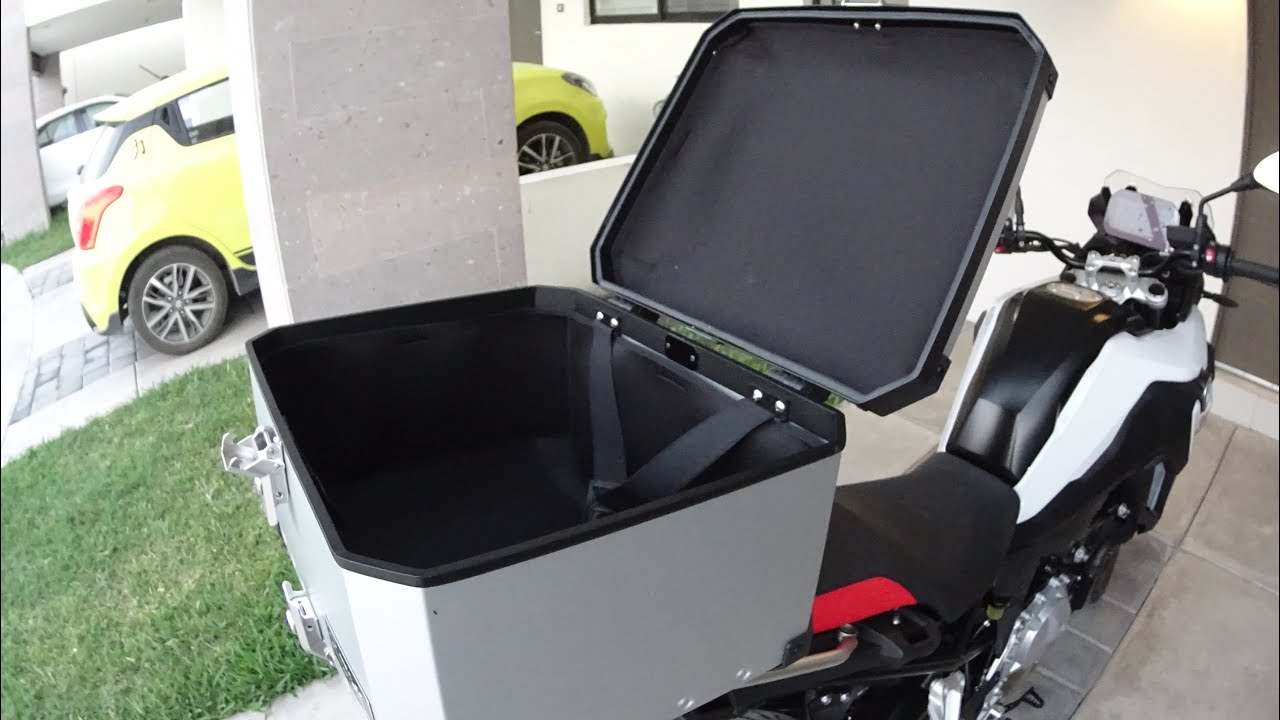 Top case KOHL en BMW F750GS - YouTube