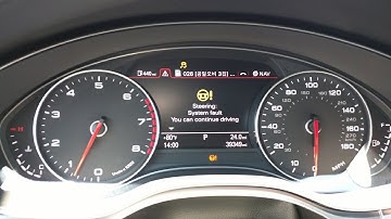 OBD code B116854 & C10ACF0 za Audi kufanya Steering System Fault Learning