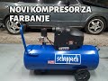 NOVI KOMPRESOR ZA FARBANJE (unboxing i test)