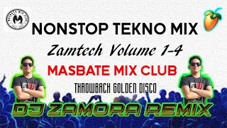 NONSTOP TEKNO MIX PART 1 | ZAMTECH ALBUM VOLUME 1-4 | DJ ZAMORA REMIX | THROWBACK GOLDEN DISCO HITS