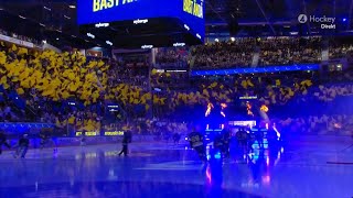 HV71 - IK Oskarshamn | Intro + Tränarintervjuer (Play Out Match 7) | 2024-03-29