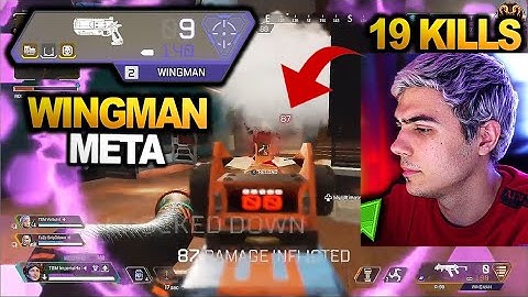 TSM Imperialhal shows Why The WINGMAN & *NEW* R99 is META in predator lobby ( apex legends )