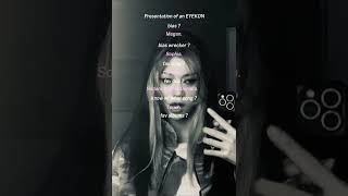 Idk what happened wit the MV one but it’s Gabriela #megan #eyekon #katseye