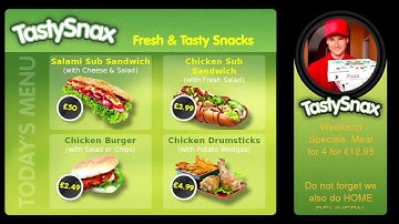 ONELAN NTB sample video output - TastySnax