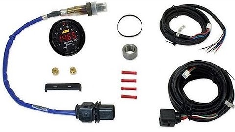 AEM X-SERIES WIDEBAND UEGO AFR SENSOR CONTROLLER GAUGE UNBOXING