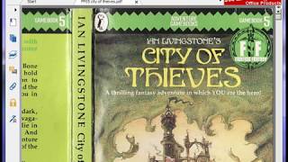 Let's Play City of Thieves (Fighting Fantasy Game Book) Part 1 screenshot 5