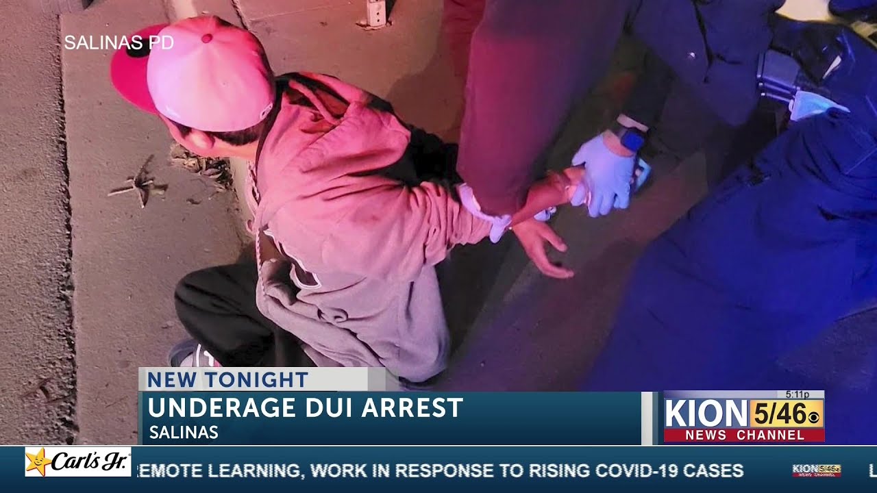 SALINAS ARREST UNDERAGE DUI