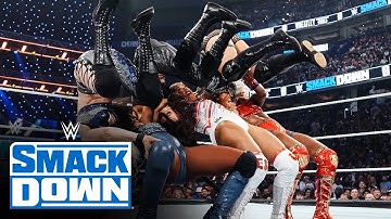 Belair, Cargill & Naomi take down Unholy Union & Davenport: SmackDown highlights, Aug. 23, 2024