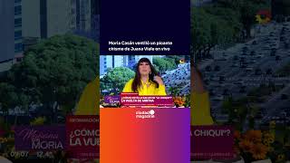 ¡MORIA VENTILÓ UN PICANTE CHISME DE JUANA VIALE!