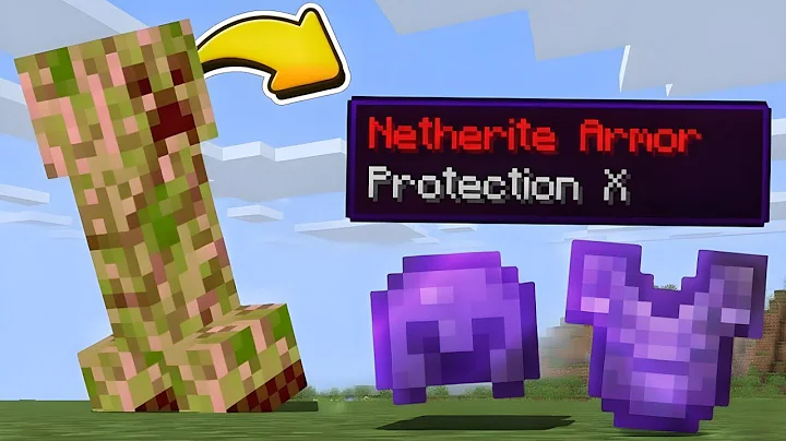Minecraft But Hostile Mobs Drop OP Loot
