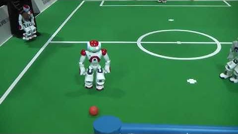 GO2009 - SPL, B-Human vs. Nao Devils, First Half - Part 2