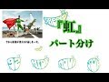 GReeeeN 虹 パート分け【音あり】