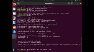 Подключение к серверу SSH и его настройка в Linux (connection and configuration SSH-server in Linux)