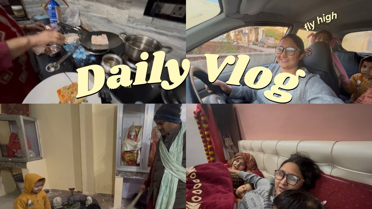 Mummy ने बनाया आज breadpizza 🍞पहली बार चलाई कार 🚗 ख़ुद se 🤪रात में hui masti😜🤪