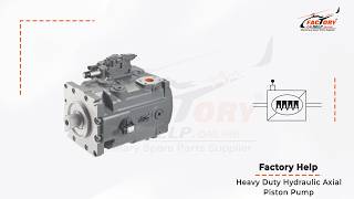 Heavy-Duty Hydraulic Axial Piston Pump Working Principle | FactoryHelp