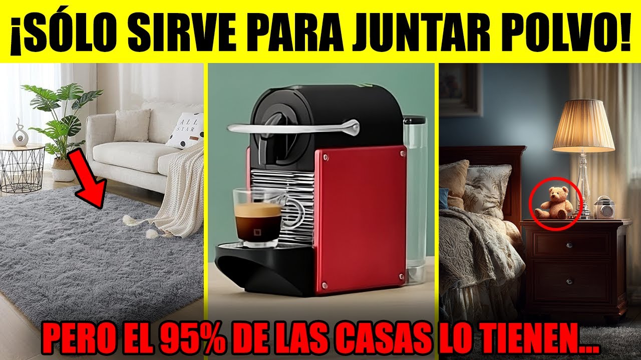 20 COSAS COMUNES que solo acumulan POLVO en tu casa! (¡TÍRALAS hoy mismo) – Minimalismo