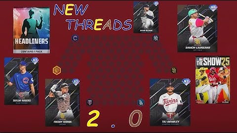 New Threads Conquest Map / MLB The Show 25
