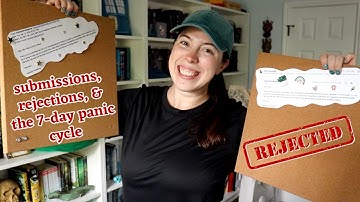 MAKING A REJECTION BOARD | discussing the submission process & setting a goal to get 10 rejections