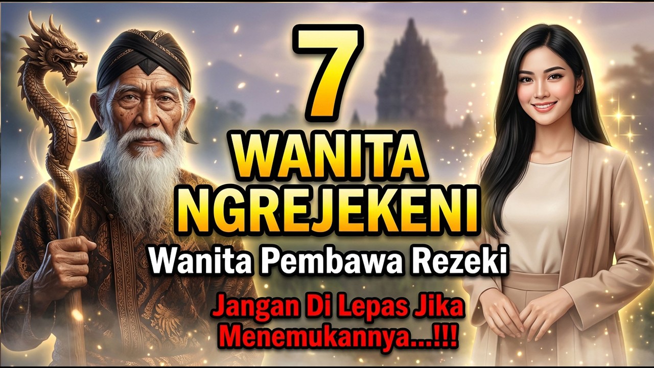 Jika Menemukannya Jangan Di Lepas...! 7 TANDA WANITA PEMBAWA REZEKI❗NGREJEKENI