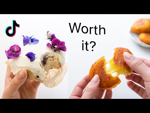 Testing VIRAL Tik Tok Recipes easy, tasty amp vegan