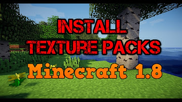 Minecraft How To: Install Texture Packs! [1.8]