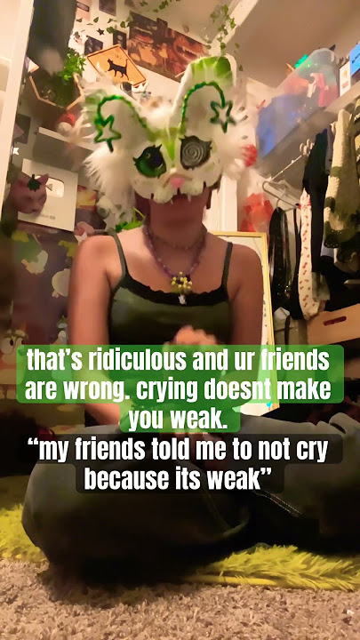 crying just means youve been strong for too long. [ #furry #therian #gear #recommended #care #viral