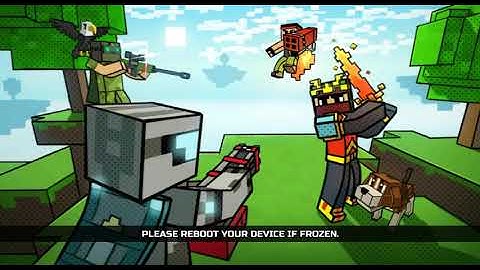 how to fix the frozen loading screen on pixelgun 3D only works on android