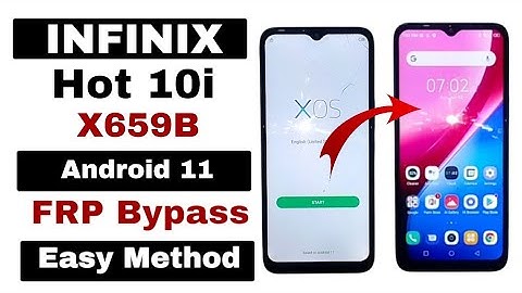 Infinix Hot 10i (X659b) FRP Bypass Made Easy Without PC