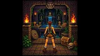 Lara meets 8-bits - Tomb Raider Tribute