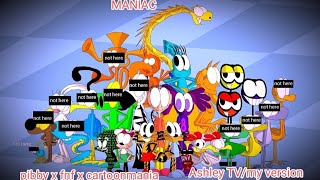 Maniac Mania Pibby X Fnf X Cartoonmania Concept Ashley Tvmy Ver.