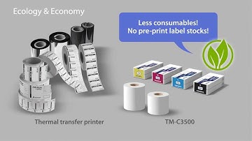 Epson Colorworks C3500 Barcode Label Printer