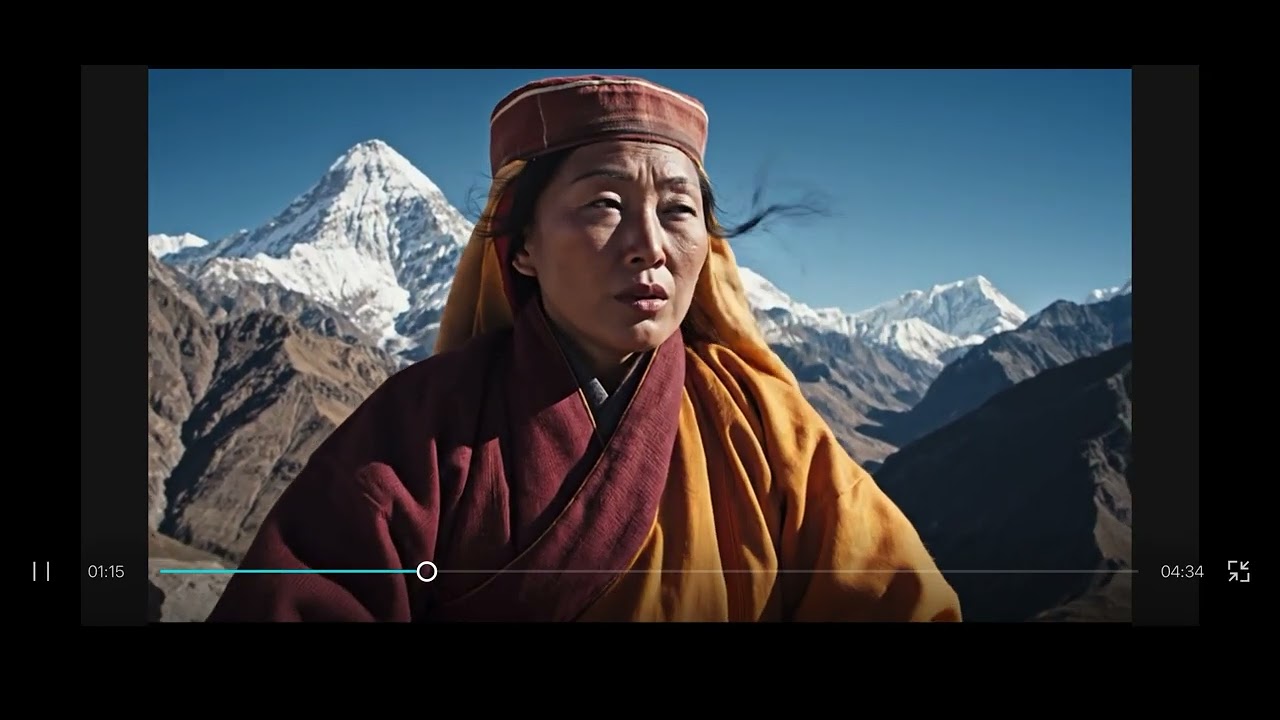 Talking Mountains and living stones. A folklore from Tibet. 