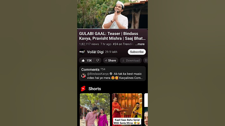 bindass kavya new song teaser #gulabi gaal #youtubeshorts #pravishtmishra #bindasskavya