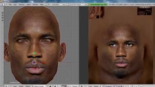 Crear Faces Pes2012 (4/5) Blender